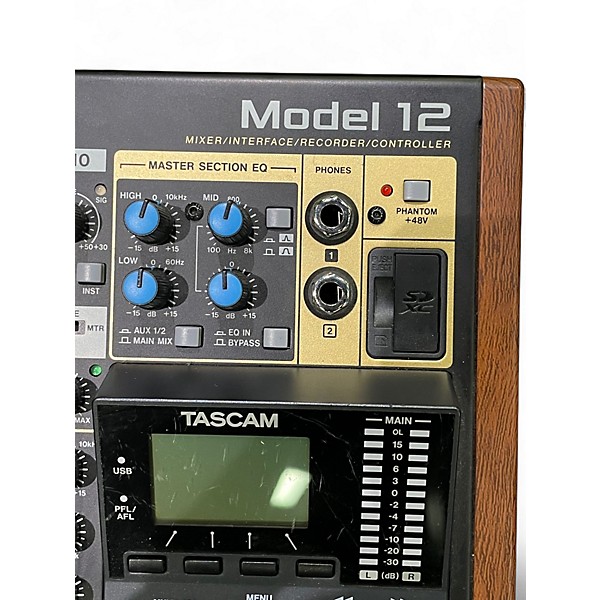 Used TASCAM MODEL 12 Line Mixer