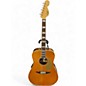 Used Fender California King Aged Natural Acoustic Electric Guitar thumbnail