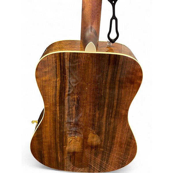 Used Fender California King Aged Natural Acoustic Electric Guitar