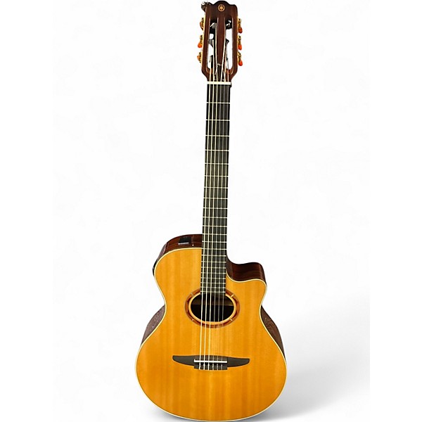 Used Yamaha NTX1200R Natural Classical Acoustic Electric Guitar
