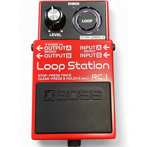 Used BOSS RC1 Loop Station Pedal