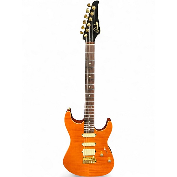 Used Suhr Legacy Transparent carmel Solid Body Electric Guitar