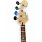 Used 2017 Fender Player Mustang PJ Refinished teal Electric Bass Guitar