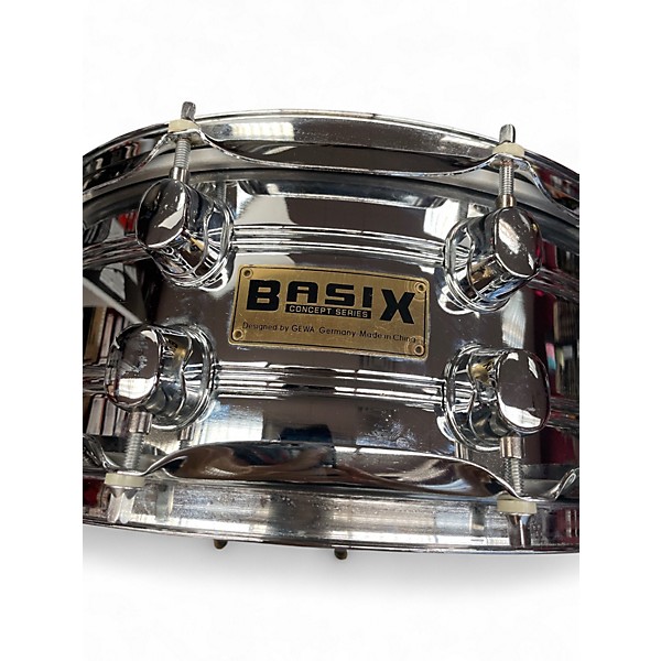 Used Basix 14X5.5 Concept Series Chrome Drum
