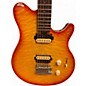 Used Sterling by Music Man ax30 Orange Solid Body Electric Guitar