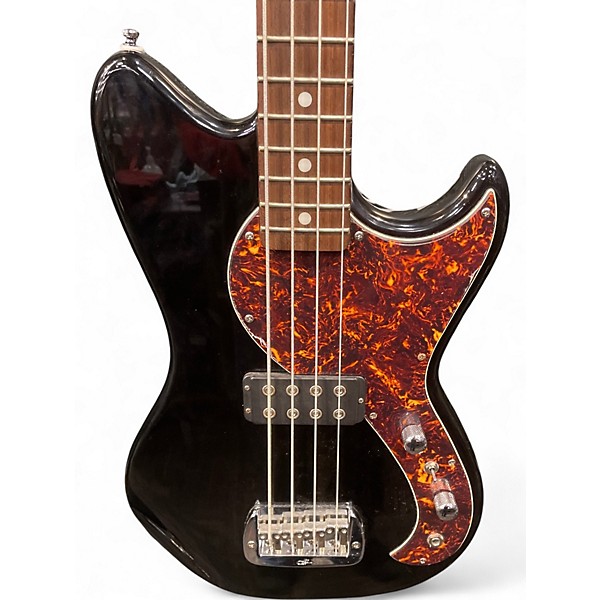 Used G&L Tribute Series Fallout Bass Black Electric Bass Guitar