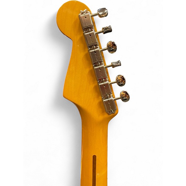 Used Fender 1957 AMERICAN VINTAGE II STRATOCASTER 2 Tone Sunburst Solid Body Electric Guitar