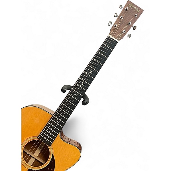 Used Martin OMC-18E Natural Acoustic Electric Guitar