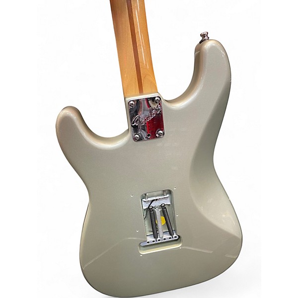 Vintage 1989 Fender American Standard Stratocaster Inca Silver Solid Body Electric Guitar