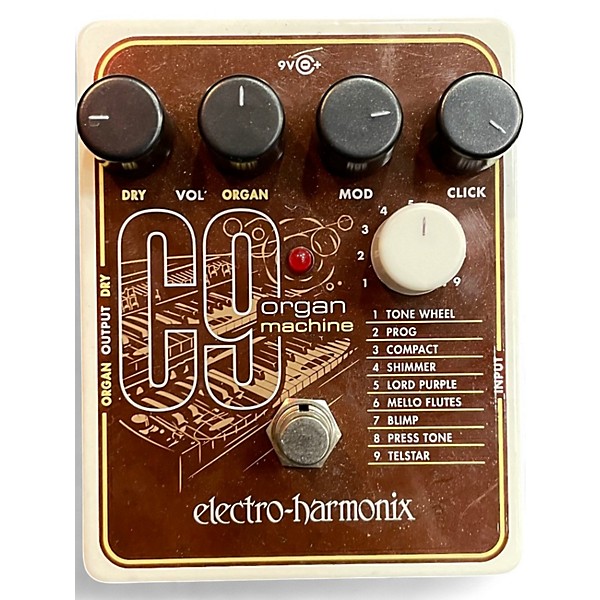 Used Electro-Harmonix C9 Organ Machine Effect Pedal