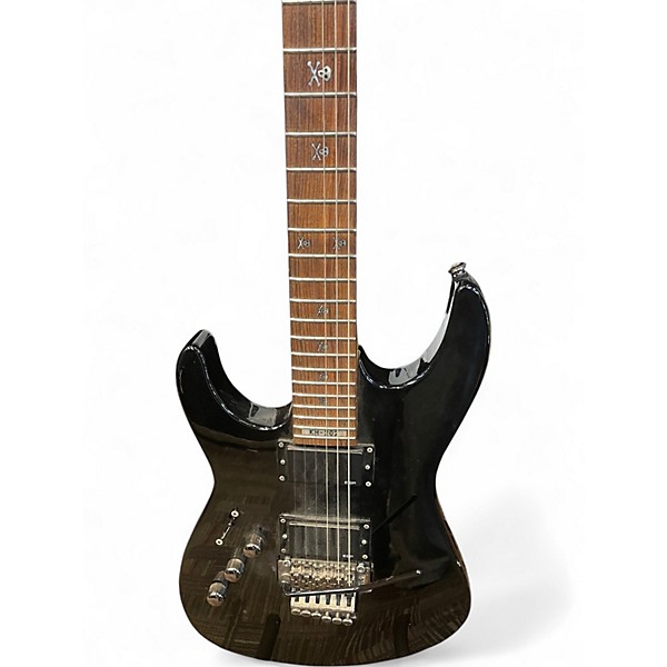 Used ESP LTD KH202 Kirk Hammett Signature Black Solid Body Electric Guitar