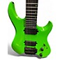 Used Kiesel Vader 7X Green Solid Body Electric Guitar