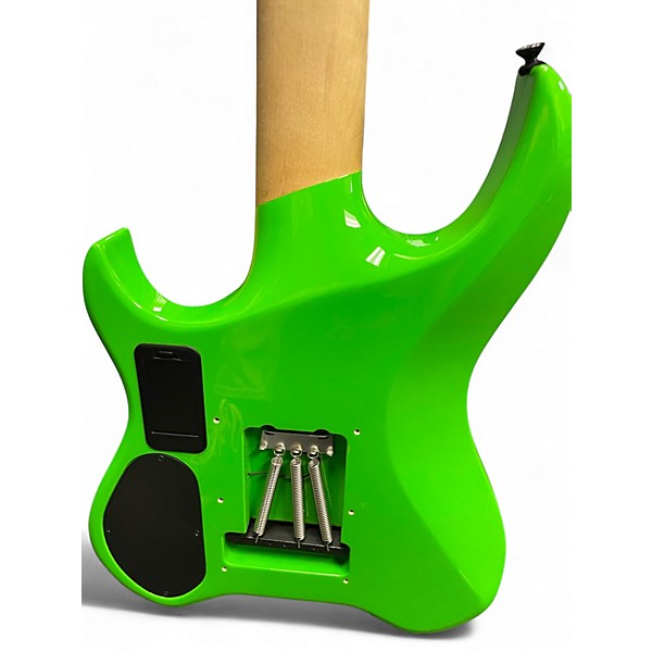 Used Kiesel Vader 7X Green Solid Body Electric Guitar