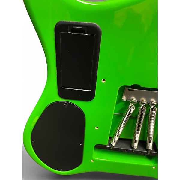 Used Kiesel Vader 7X Green Solid Body Electric Guitar