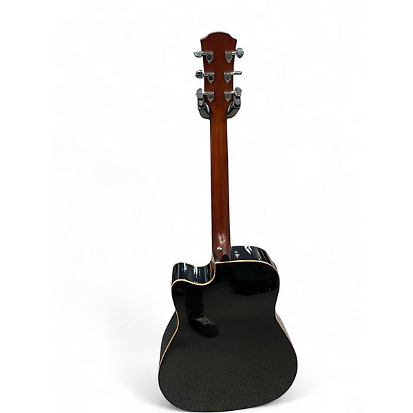 Used Yamaha A1M Transparent Black Acoustic Electric Guitar