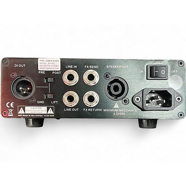Used Phil Jones Bass BP-800 Bass Amp Head