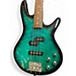 Used Ibanez SOUNDGEAR Turquoise Electric Bass Guitar thumbnail