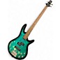Used Ibanez SOUNDGEAR Turquoise Electric Bass Guitar
