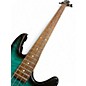 Used Ibanez SOUNDGEAR Turquoise Electric Bass Guitar