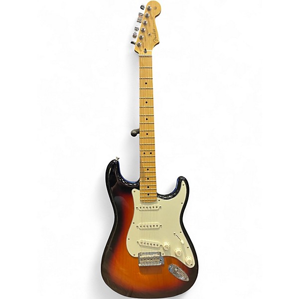 Used Fender Player Stratocaster 3 Color Sunburst Solid Body Electric Guitar