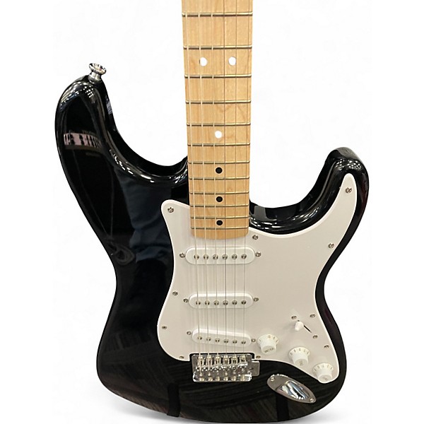 Used Squier Affinity Stratocaster black Solid Body Electric Guitar