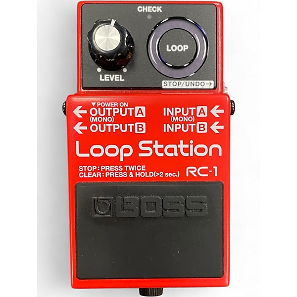 Used BOSS RC1 Loop Station Pedal
