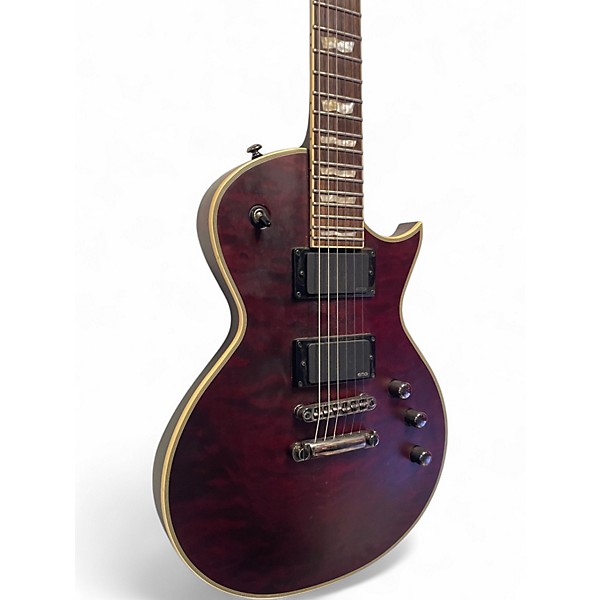 Used ESP LTD EC401B Trans Red Solid Body Electric Guitar