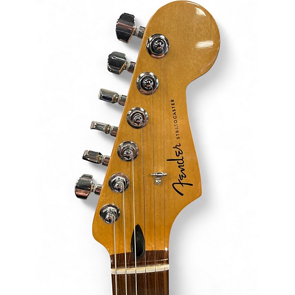 Used Fender Player Plus Stratocaster HSS Belair Blue Solid Body Electric Guitar