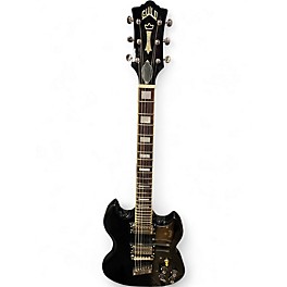Used Guild S100 Black Solid Body Electric Guitar