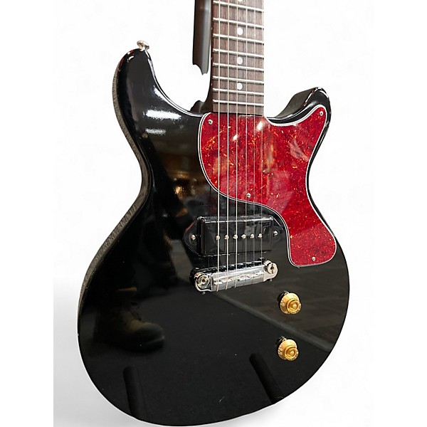 Used Caldwell Guitars MC Custom Double Cut P90 Ebony Solid Body Electric Guitar