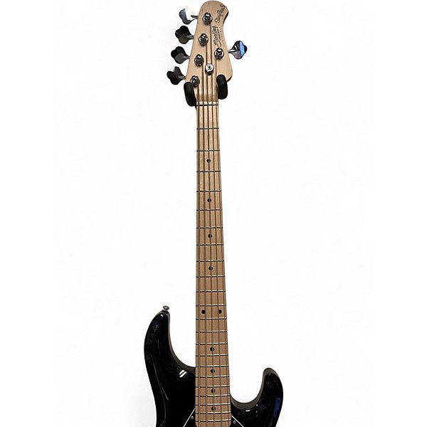 Used Sterling by Music Man Stingray 5 Black Electric Bass Guitar