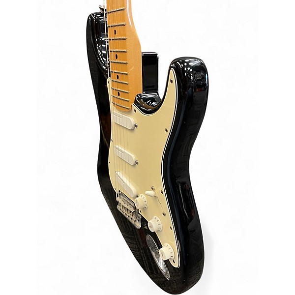 Used 2012 Fender American Standard Stratocaster Black Solid Body Electric Guitar