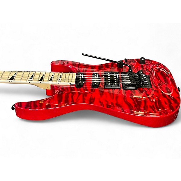 Used 2023 Jackson JS32 Dinky Trans Crimson Red Solid Body Electric Guitar