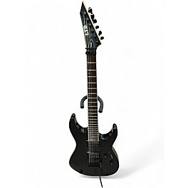 Used ESP LTD M200 Trans Black Solid Body Electric Guitar