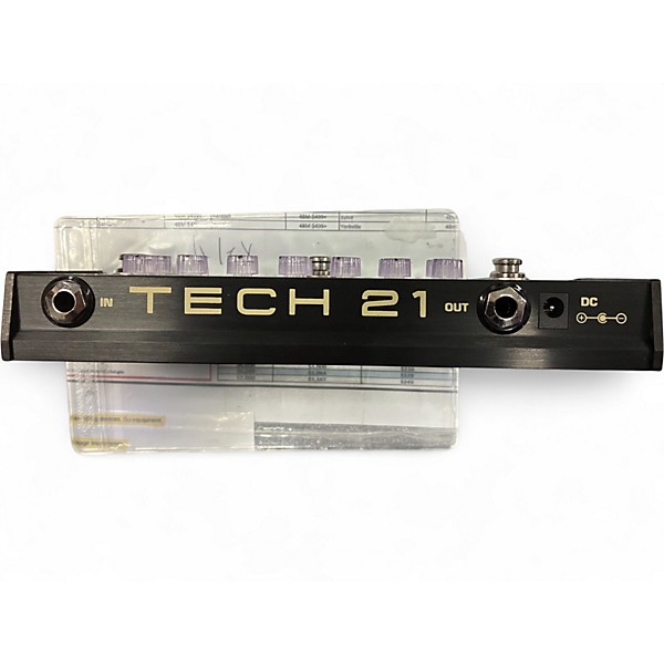 Used Tech 21 SANSAMP CHARACTER PLUS SERIES SCREAMING BLONDE Effect Pedal