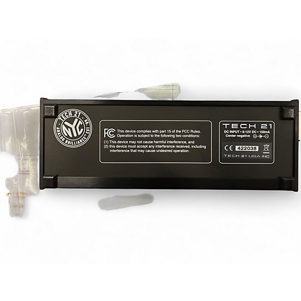 Used Tech 21 SANSAMP CHARACTER PLUS SERIES SCREAMING BLONDE Effect Pedal