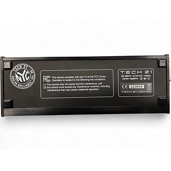 Used Tech 21 Sansamp Character Plus Series Mop Top Liverpool Effect Pedal