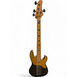 Used Schecter Guitar Research Model T 5 Natural Electric Bass Guitar