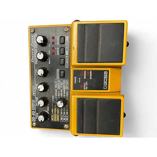 Used BOSS OD20 Overdrive Distortion Effect Pedal