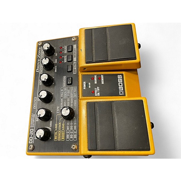 Used BOSS OD20 Overdrive Distortion Effect Pedal