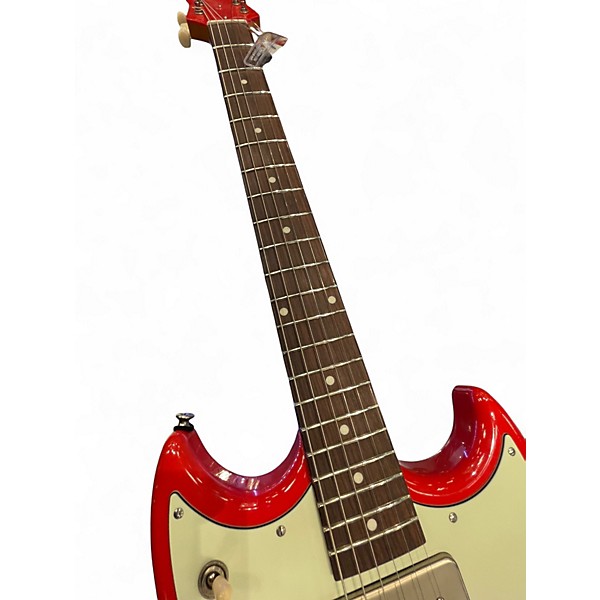 Used Frank Brothers RADAR Fiesta Red Solid Body Electric Guitar