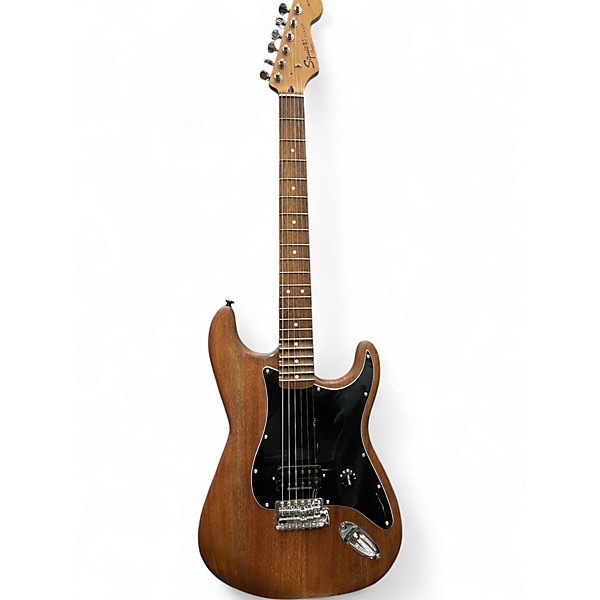 Used Squier PARTS CASTER Mahogany Solid Body Electric Guitar