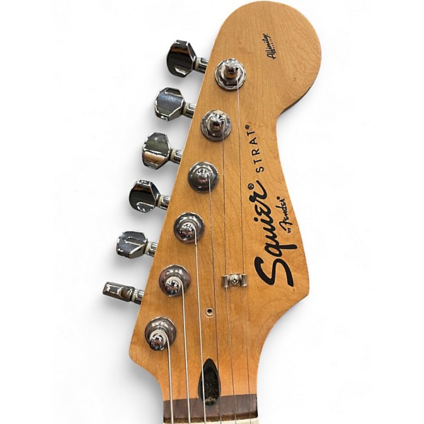 Used Squier PARTS CASTER Mahogany Solid Body Electric Guitar