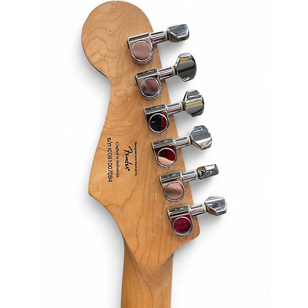 Used Squier PARTS CASTER Mahogany Solid Body Electric Guitar