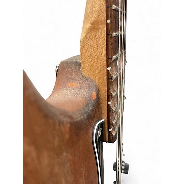 Used Squier PARTS CASTER Mahogany Solid Body Electric Guitar