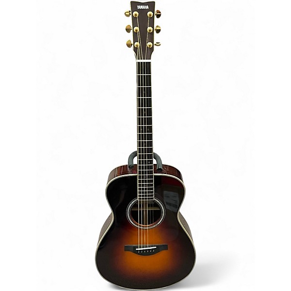 Used Yamaha LSTA 2 Tone Sunburst Acoustic Electric Guitar