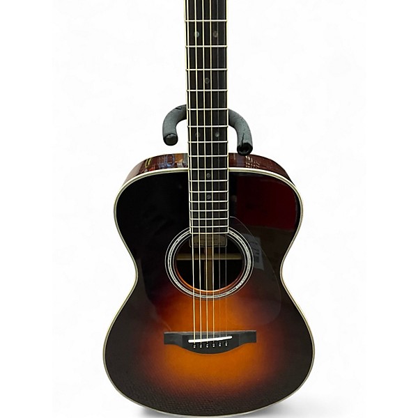 Used Yamaha LSTA 2 Tone Sunburst Acoustic Electric Guitar