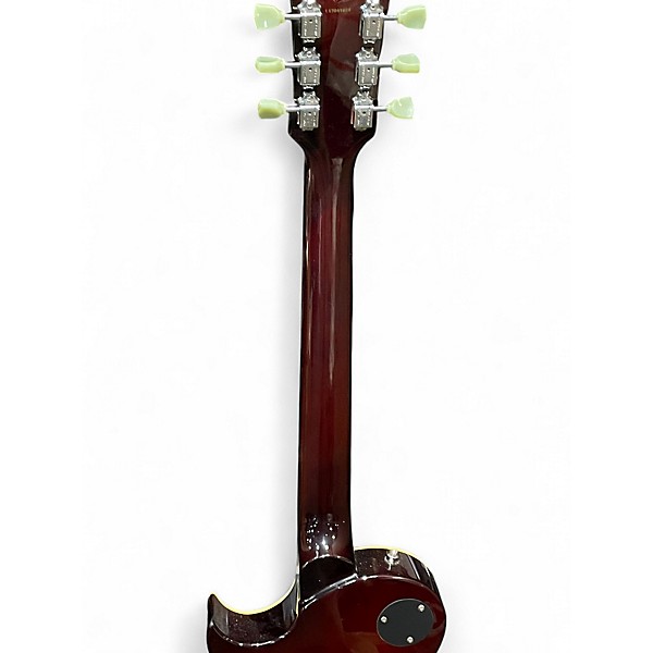 Used Vintage V100 2 Tone Sunburst Solid Body Electric Guitar