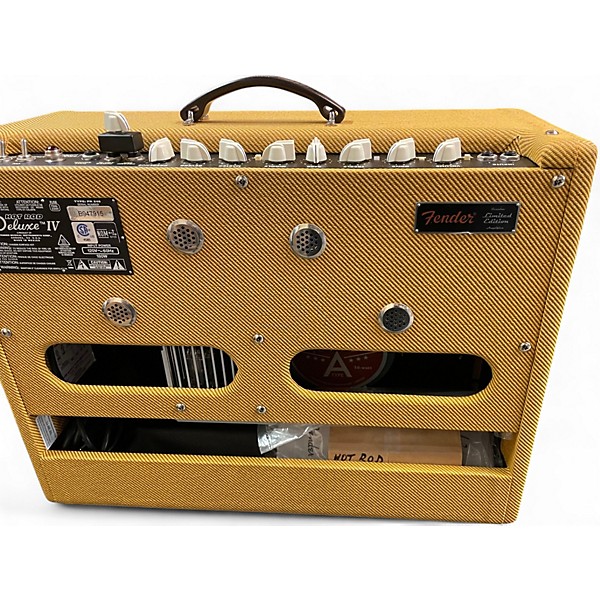 Used Fender Hot Rod Deluxe 1x12 Tweed Guitar Cabinet