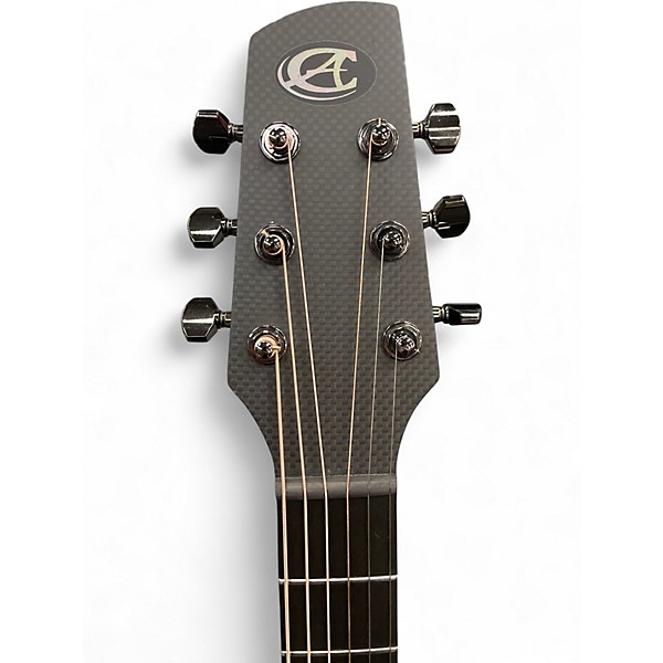 Used Composite Acoustics GX-HG-ELE-Custom Black Acoustic Electric Guitar